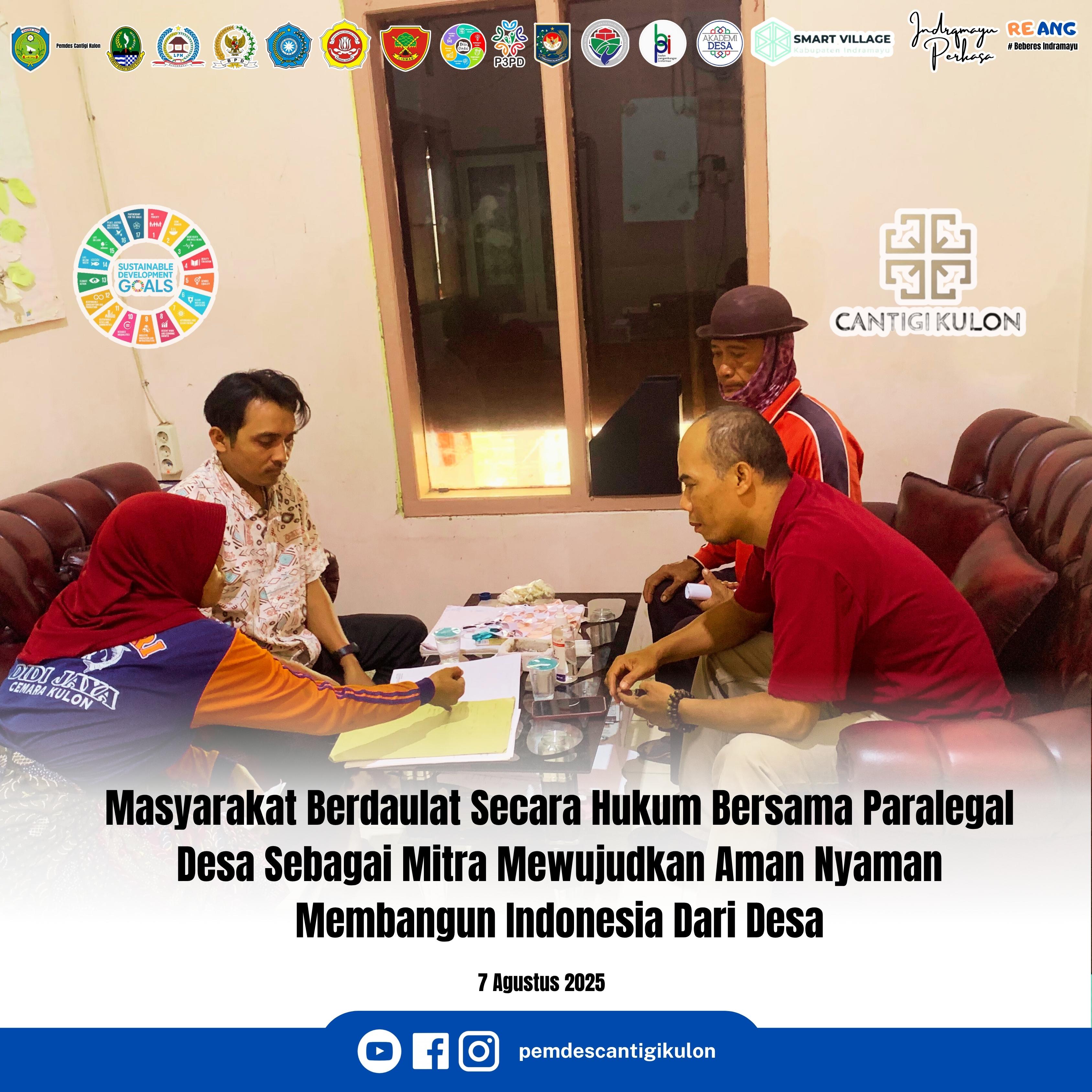Paralegal Desa: Mitra Hukum untuk Desa Berdaulat