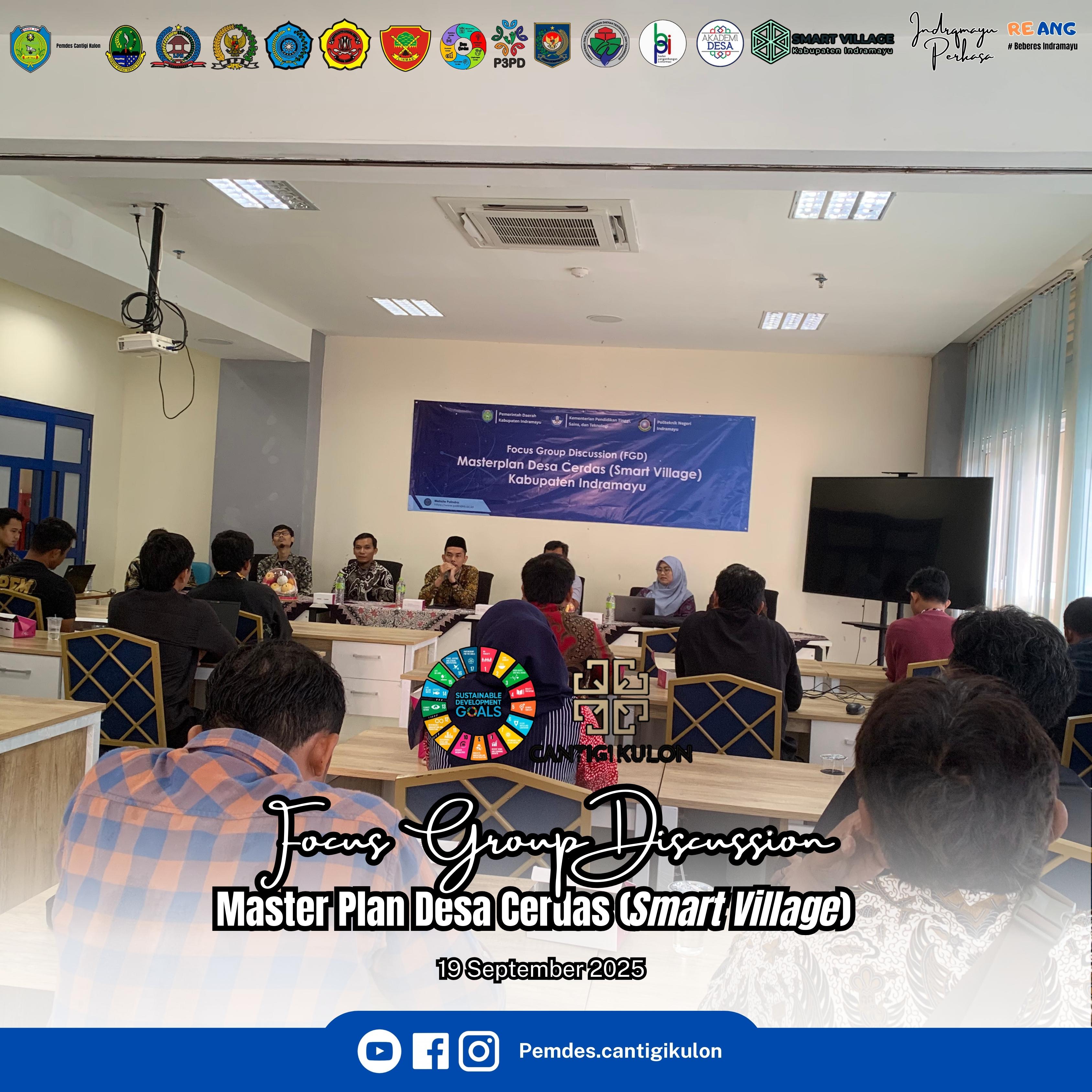 FOCUS GROUP DISCUSSION MASTERPLAN DESA CERDAS (SMART VILLAGE)
